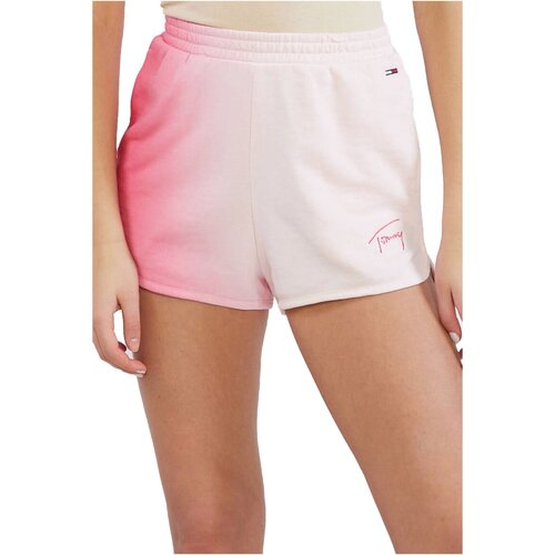 Kleidung Damen Shorts / Bermudas Tommy Jeans DW0DW15382 Rosa