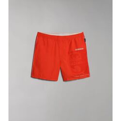 Kleidung Herren Badeanzug /Badeshorts Napapijri V-GALAPAGOS NP0A4GZB-R051 RED CGERRY Rot