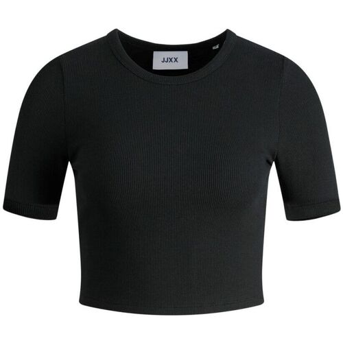 Kleidung Damen T-Shirts & Poloshirts Jjxx 12217164 LORIE-BLACK Schwarz