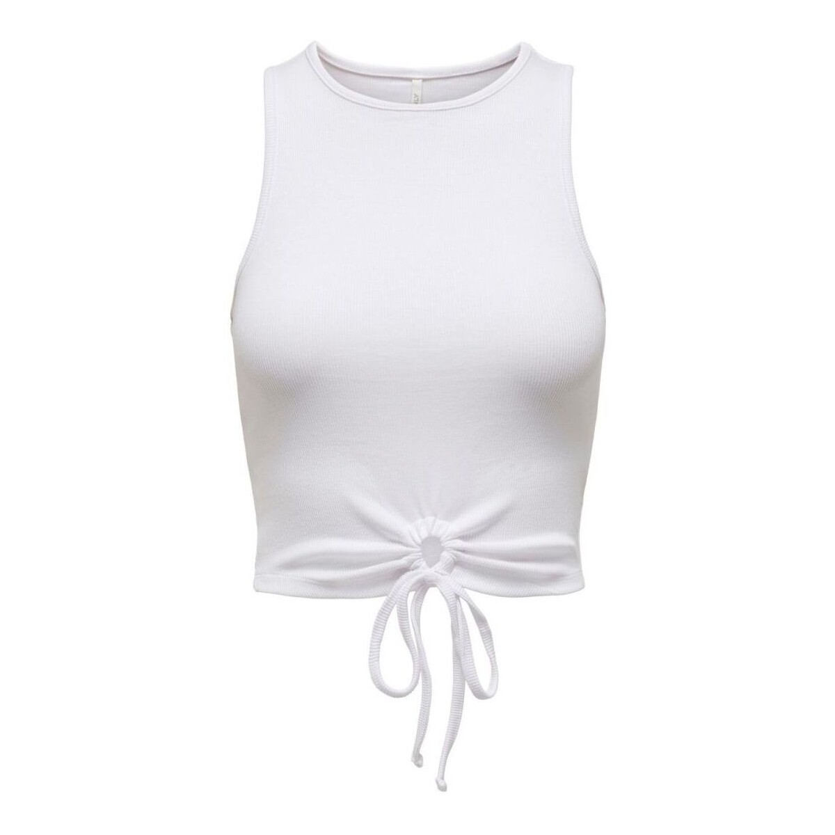 Kleidung Damen Tops Only 15294173 NILAN-BRIGHT WHITE Weiss