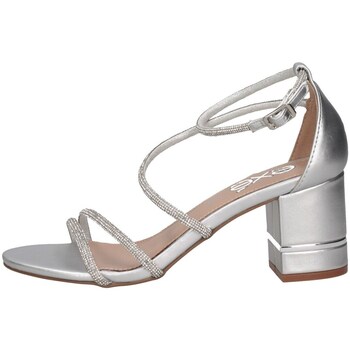 Schuhe Damen Sandalen / Sandaletten Exé Shoes Exe' PENNY-266 Sandalen Frau Silber 297 Silbern