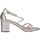 Schuhe Damen Sandalen / Sandaletten Exé Shoes Exe' PENNY-266 Sandalen Frau Silber 297 Silbern