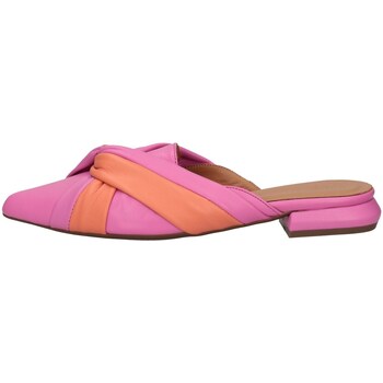 Schuhe Damen Sandalen / Sandaletten Hersuade S23118 Sabot Frau Orange Fuchsia Multicolor