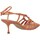 Schuhe Damen Sandalen / Sandaletten Cecil 2021 E Sandalen Frau Orange Orange
