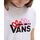 Kleidung Mädchen T-Shirts & Poloshirts Vans VN00040PWHT1-WHITE Weiss