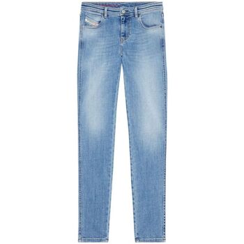 Kleidung Damen Jeans Diesel 2015 BABHILA 09C01-01 Blau