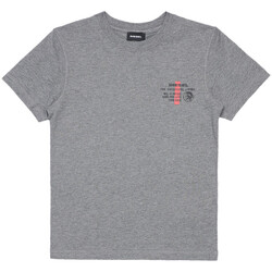 Kleidung Jungen T-Shirts & Poloshirts Diesel J00177-0LAYY Grau
