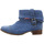 Schuhe Damen Stiefel Artiker Stiefeletten 40C0201 Blau
