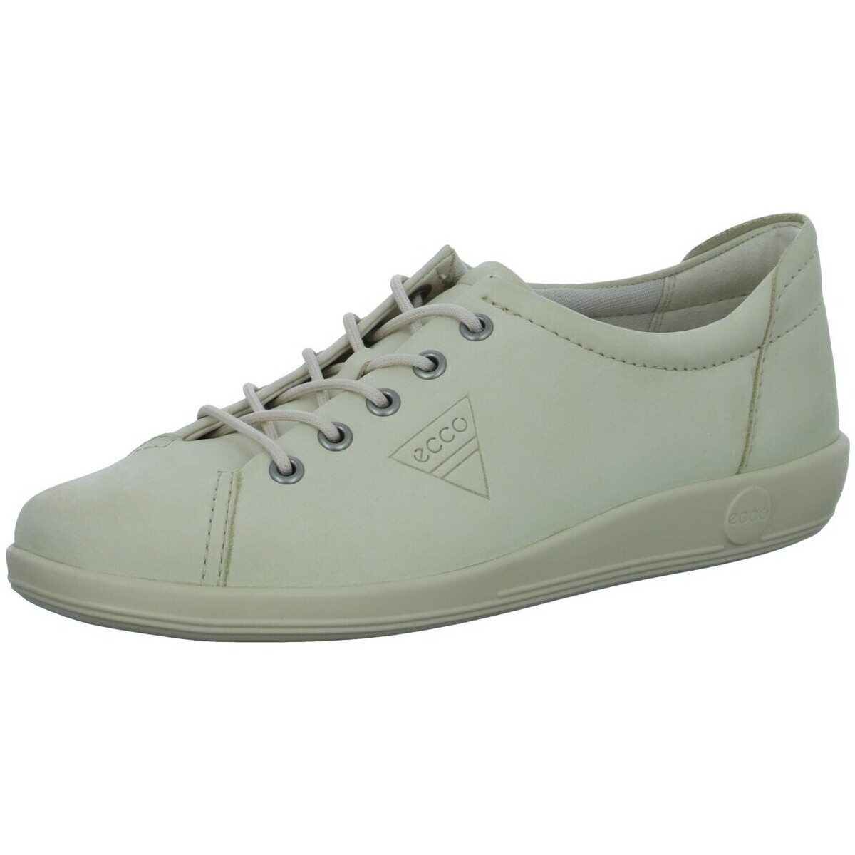 Schuhe Damen Derby-Schuhe & Richelieu Ecco Schnuerschuhe Soft 2.0 W Lace up LEA 206503/02378 Beige