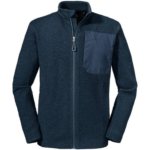 Kleidung Herren Pullover SchÖffel Sport Fleece Jacket Genua M 2023701 23839/8180 Blau
