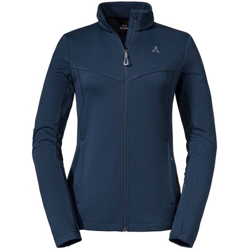 Kleidung Damen Pullover SchÖffel Sport Fleece Jacket Bleckwand L 2013393 23833/8180 Blau