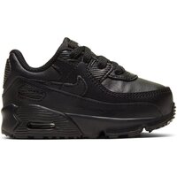Schuhe Jungen Sneaker Nike Low  AIR MAX 90 LTR (TD) CD6868/001 Schwarz