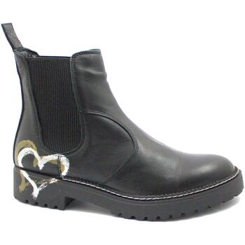 Schuhe Damen Ankle Boots Bueno Shoes BUE-RRR-4204-NE Schwarz