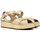 Schuhe Damen Pantoletten / Clogs Pon´s Quintana FORLI' 9807 PLATINO Gold