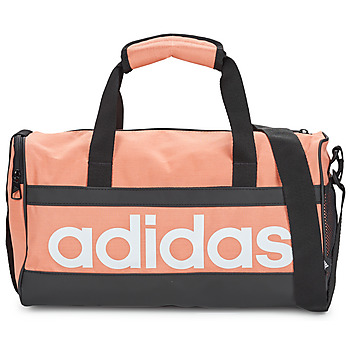 Taschen Damen Sporttaschen Adidas Sportswear LINEAR DUF XS Rosa / Weiss