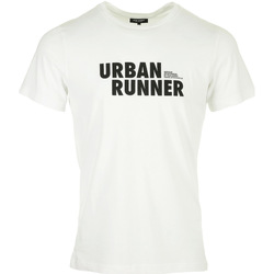 Kleidung Herren T-Shirts Ron Dorff Urban Runner Tee Weiss