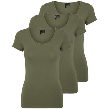 Kleidung Damen T-Shirts & Poloshirts Vero Moda 10247489 Grün