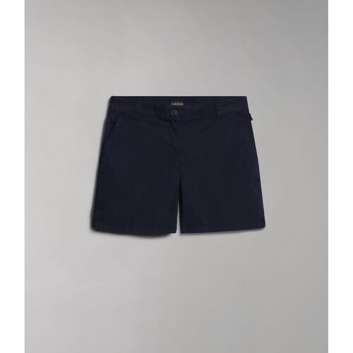 Kleidung Damen Shorts / Bermudas Napapijri NARIE - NP0A4G7J-1761 BLU MARINE Blau