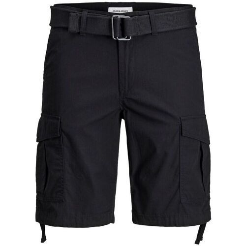 Kleidung Herren Shorts / Bermudas Jack & Jones 12166338 CHARLIE-BLACK Schwarz