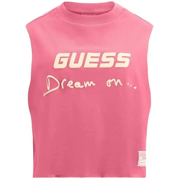 Kleidung Damen Tops Guess Dream on style Rosa