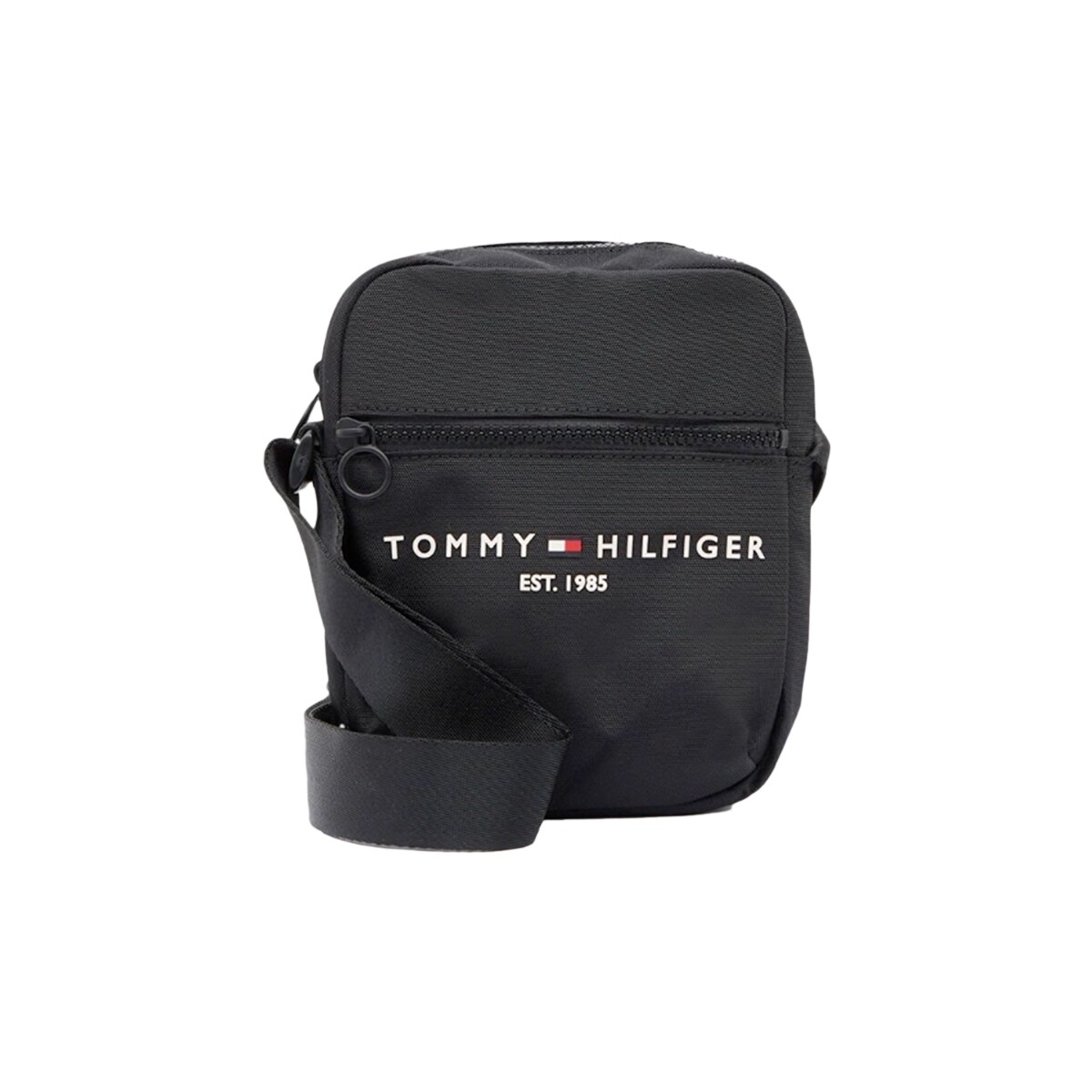 Taschen Herren Geldtasche / Handtasche Tommy Jeans Essential logo flag Schwarz