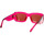 Uhren & Schmuck Damen Sonnenbrillen The Attico Sonnenbrille  X Linda Farrow Marfa 3C22 Rosa