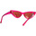 Uhren & Schmuck Damen Sonnenbrillen The Attico Sonnenbrille  X Linda Farrow Dora 32C8 Rosa