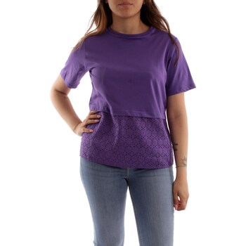 Kleidung Damen T-Shirts Emme Marella RIARMO Violett