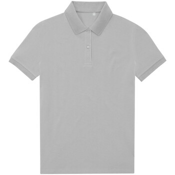 Kleidung Damen Langärmelige Polohemden B&c  Grau