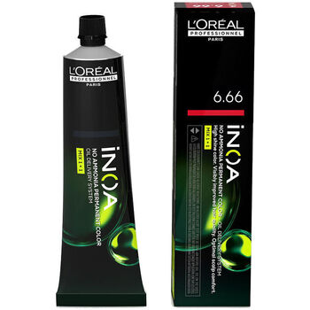 Beauty Haarfärbung L'oréal Inoa Ohne Ammoniak Permanente Farbe 6.66 60 Gr 