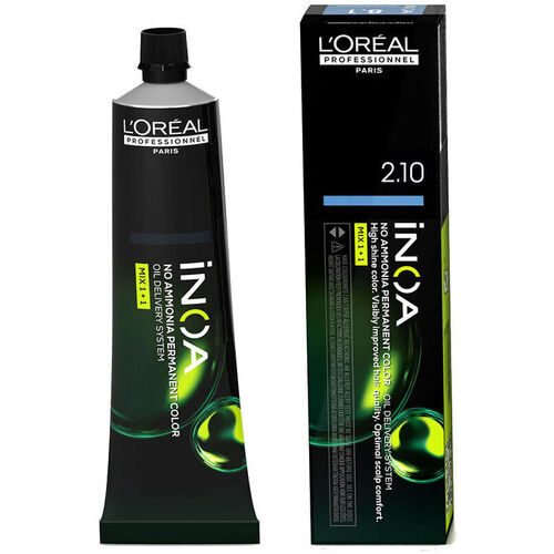 Beauty Haarfärbung L'oréal Inoa Ammoniakfreie Permanente Farbe 2.10 60 Gr 