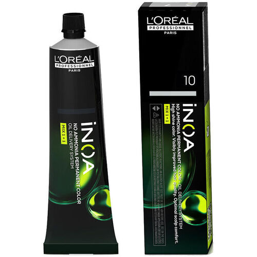 Beauty Haarfärbung L'oréal Inoa Ammoniakfreie Permanente Farbe 10 60 Gr 
