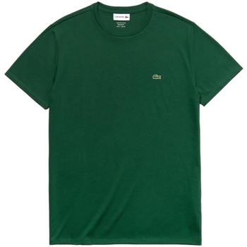 Lacoste  T-Shirts & Poloshirts Pima Cotton T-Shirt - Vert