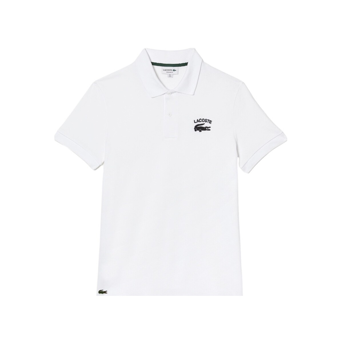 Kleidung Herren T-Shirts & Poloshirts Lacoste Stretch Mini Piqué Polo Shirt - Blanc Weiss
