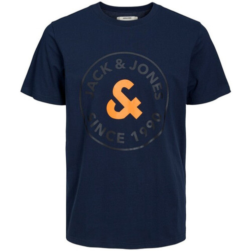 Kleidung Jungen T-Shirts & Poloshirts Jack & Jones 12224927 Blau