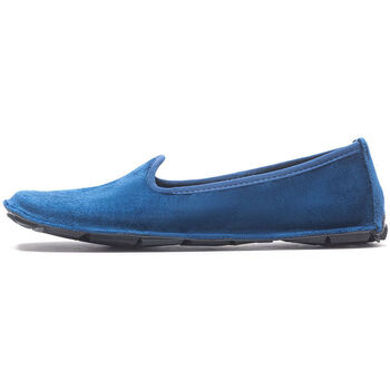 Schuhe Damen Slipper Vibram Fivefingers ONE QUARTERER VELVET BLUE Blau