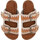 Schuhe Damen Pantoffel Mou SW461005A-NEW-BIO-WITH-BUCKLES-COG Braun
