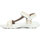 Schuhe Damen Sandalen / Sandaletten Mou SW481003C-SPORT-SANDAL1-BACK-STRAP-PATWHI Weiss