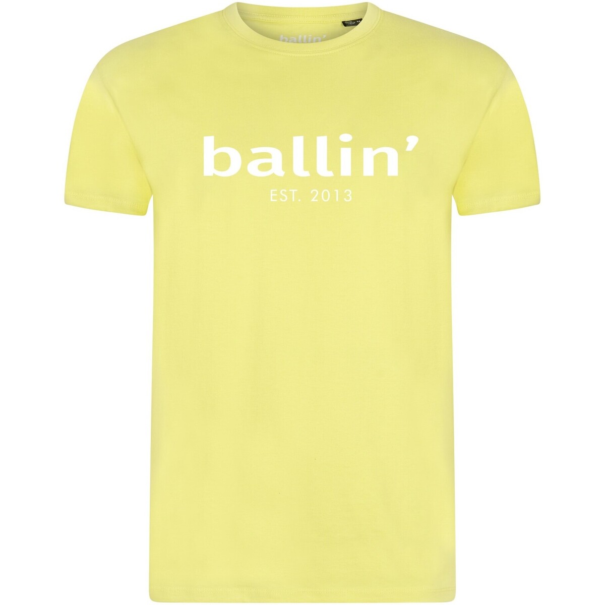 Kleidung Herren T-Shirts Ballin Est. 2013 Regular Fit Shirt Gelb
