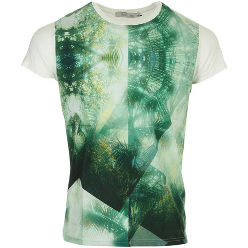 Kleidung Herren T-Shirts Trente-Cinq° Modal Sublimé Tropical Grün
