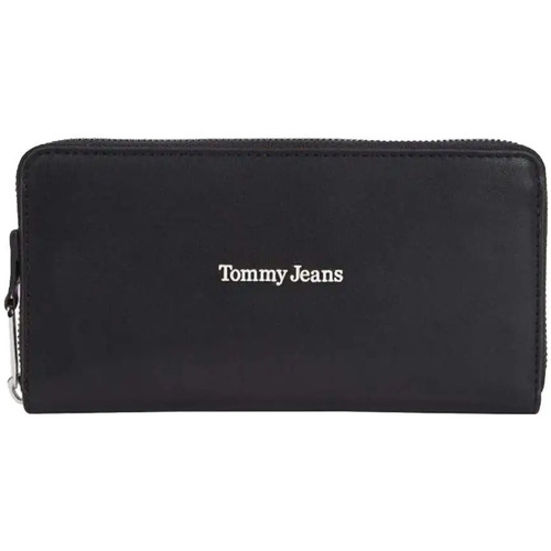 Taschen Damen Portemonnaie Tommy Jeans Original luxe Schwarz