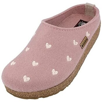 Schuhe Damen Pantoffel Haflinger 741031-ROSE Rosa