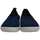 Schuhe Damen Leinen-Pantoletten mit gefloch FitFlop H95-399-BLU Blau