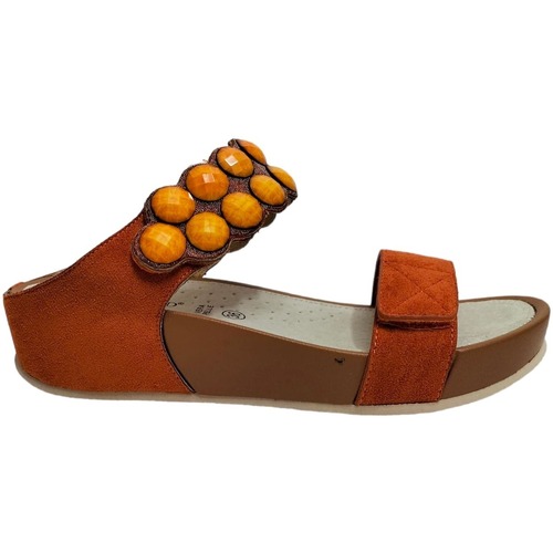 Schuhe Damen Pantoffel Grunland CI3161-MATTONE Orange