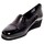Schuhe Damen Slipper Anastasio 356PELLE-NERO Schwarz
