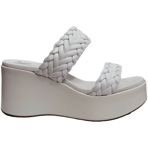 Schuhe Damen Pantoffel Susimoda 12220-bianco Weiss