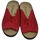 Schuhe Damen Pantoffel Arcopedico 1301-ROSSO Rot