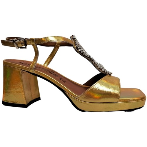 Schuhe Damen Sandalen / Sandaletten Legazzelle 522-oro Gold