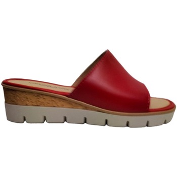 Schuhe Damen Pantoffel Grunland CI2897-ROSSO Rot