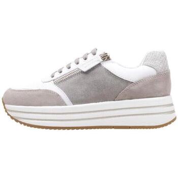 Schuhe Damen Sneaker Low Geox D KENCY A Grau